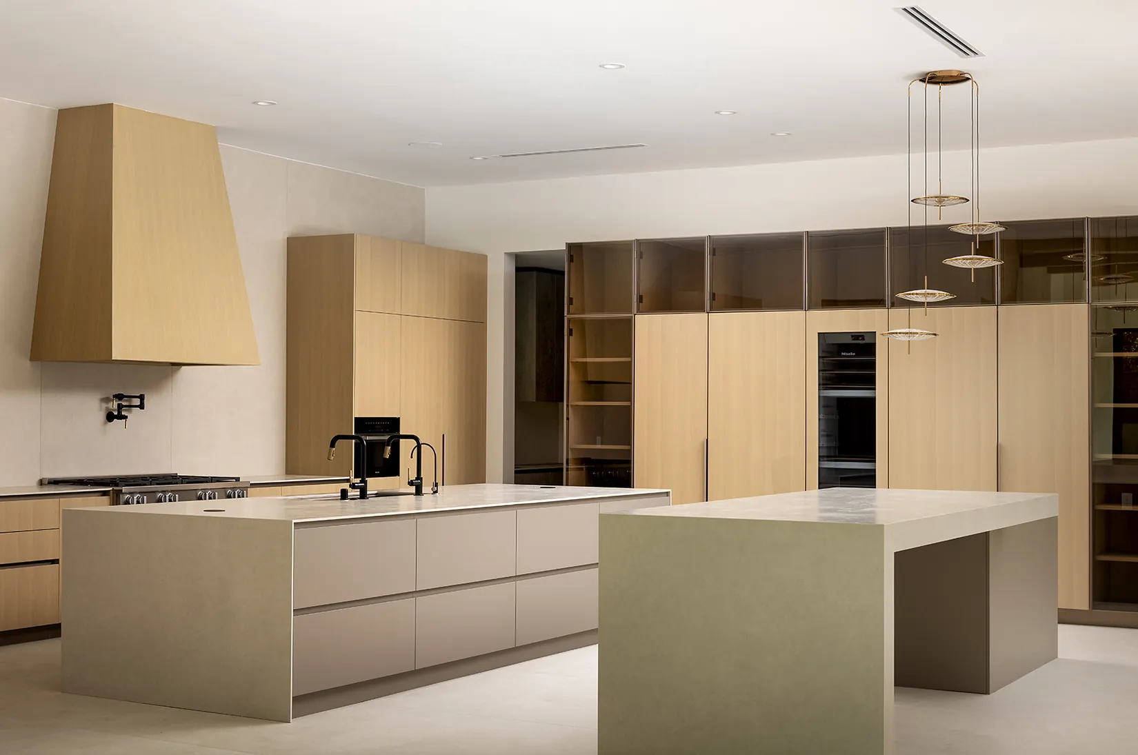 Monolithic Island Kitchen