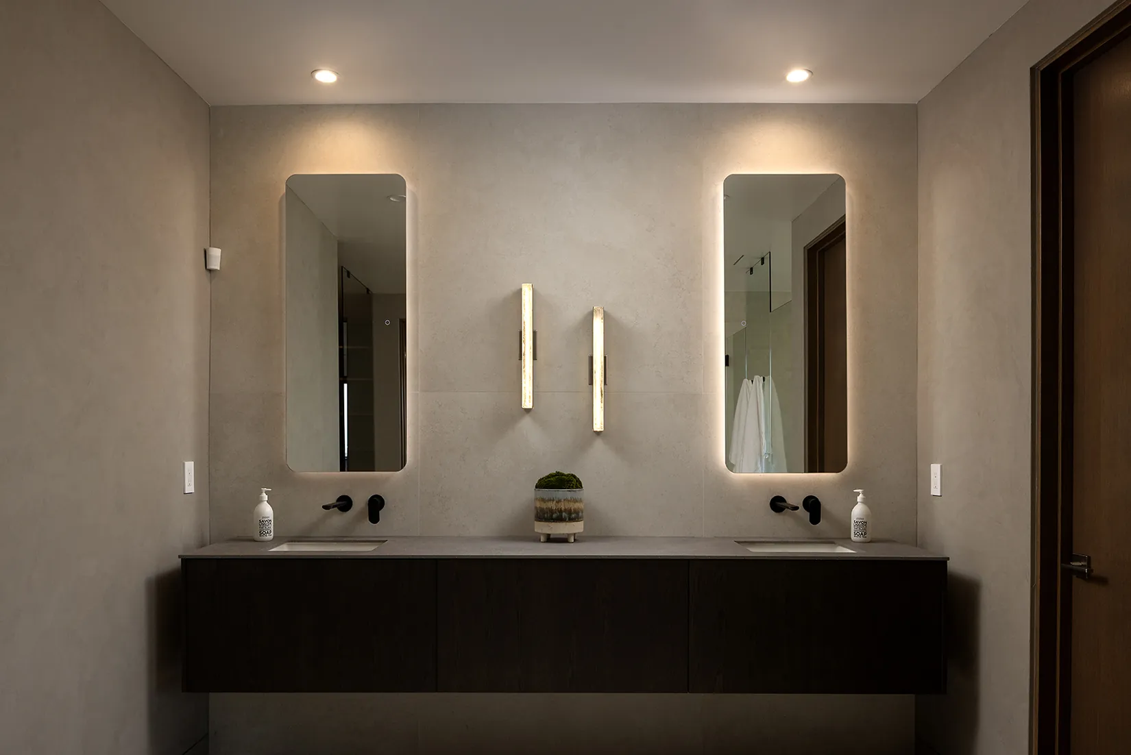 Moody Double Vanity