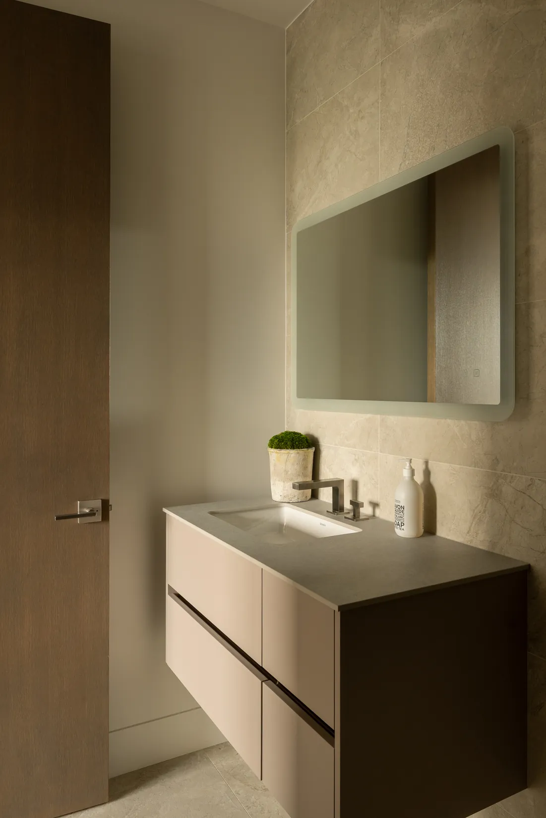 Compact Floating Vanity