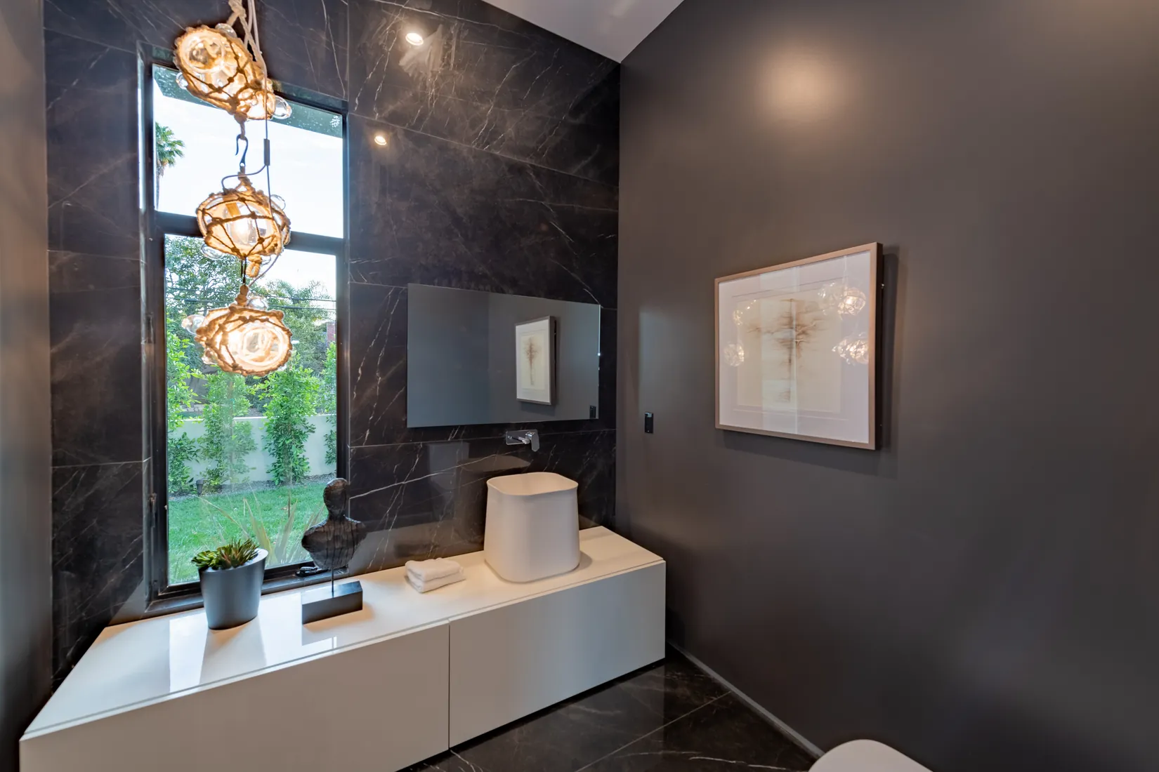Powder Room Vanity